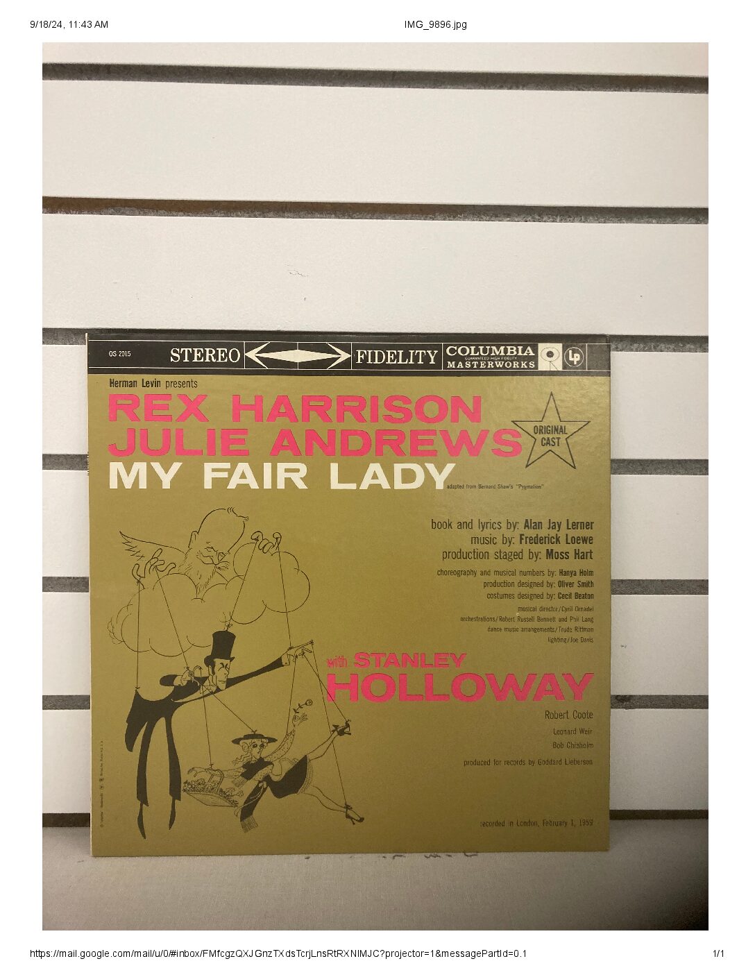 My Fair Lady Album