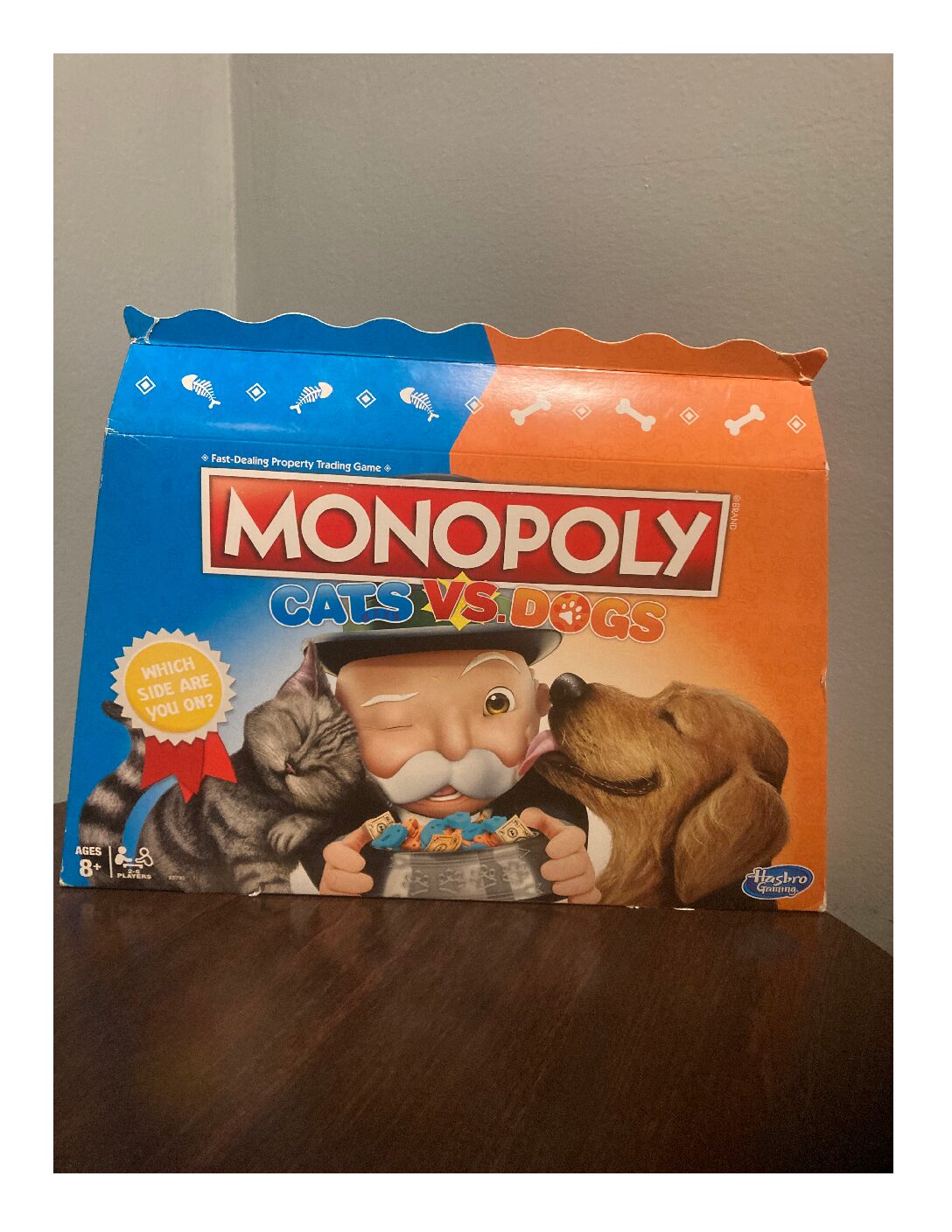 Cats Vs Dogs Monopoly Front 1