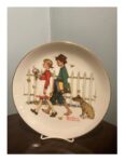 Norman Rockwell Limited Edition Collector Decorative Plate - FALL